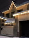 Новорічна зовнішня світлодіодна гірлянда-дощ «Бахрома вулична» (120 LED, 3x0.5м, рожевий) | 6777300 | фото 3