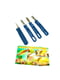 Набір ножів для карвінгу (різьблення по овочах) 4 штуки (пластмасова ручка, сталеве лезо) | 6777313 | фото 2