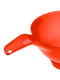Воронка-лійка (Ø 14 см) пластикова з широким горлом на банку червона | 6777360 | фото 5
