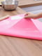 Силіконовий килимок для розкочування тіста (35х43 см) — малиновий | 6777410 | фото 5