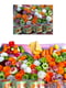 Ніж для карвінгу та прикраси страв / декоративна точила для овочів (серпантиноріз) — синій | 6777418 | фото 4