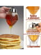 Дозатор для меду (медівниця), соусів, сиропів, топпінгів, рідин соусниця (200 мл) | 6777497 | фото 3