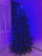 Новорічна світлодіодна нитка гірлянда "Кінський хвіст" (200 LED, 10 ниток синій) | 6777516 | фото 4