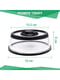 Вакуумна багаторазова кришка для продуктів Vacuum Food Sealer (19 см) | 6777519 | фото 6