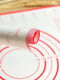 Багаторазовий термостійкий силіконовий кондитерський килимок для розкочування тіста (40х50 см) | 6777528 | фото 3