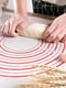 Багаторазовий термостійкий силіконовий кондитерський килимок для розкочування тіста (40х50 см) | 6777528 | фото 4