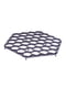 Пластикова пельменниця шестикутна (форма для приготування пельменів) Ø23 см — тьмяний сірий | 6777628 | фото 2