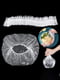 Універсальні пакети на гумці для зберігання продуктів у холодильнику кришка-чохол на тарілку (набір 100 шт.) | 6777705 | фото 4