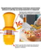 Диспенсер-дозатор для олії, оцту, соусу скляний з силіконовою щіткою 2в1 (630 мл) | 6777749 | фото 5
