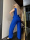 Класичний синій костюм: жилет і штани-палаццо | 6779998 | фото 3