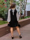 Сукня А-силуету з широкими рукавами анімалістичного забарвлення | 6780024 | фото 3