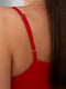 Червоний комплект: сукня-максі в білизняному стилі та світшот | 6780056 | фото 8