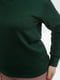 Зелений пуловер з фактурним візерунком | 6781006 | фото 3