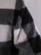 Чорно-біла махрова піжама в клітинку: джемпер і штани | 6780558 | фото 2