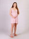 Рожева нічна сорочка для вагітних та годуючих груддю | 6780853 | фото 2