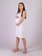 Нічна сорочка молочного кольору для вагітних | 6780862 | фото 2