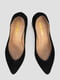 Туфли замшевые черные | 6781266 | фото 6