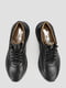 Кроссовки низкие кожаные черные | 6781269 | фото 6