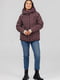 Зимова куртка-пуховик бордового кольору | 6781515 | фото 2