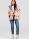Зимова куртка світло-рожевого кольору | 6781675 | фото 3