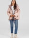 Зимова куртка світло-рожевого кольору | 6781675 | фото 2