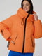 Зимова оранжева куртка оверсайз | 6781680 | фото 2
