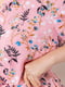 Платье розовое в принт | 6617707 | фото 5