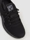 Черные текстильные кроссовки на шнуровке | 6759410 | фото 3