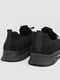 Черные текстильные кроссовки на шнуровке | 6759410 | фото 4