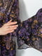 Полупрозрачная блуза в “турецкие огурцы” с оборками на рукавах | 6781815 | фото 5