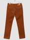 Прямые коричневые брюки средней посадки | 6781824 | фото 2