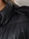 Стеганая удлиненная куртка черного цвета | 6781935 | фото 7