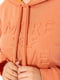 Трикотажний темно-персиковий костюм: худі з малюнком та джогери | 6782035 | фото 5