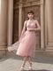 Корсетна рожева сукня з пишною спідницею | 6782133 | фото 4