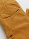 Світло-коричневі штани з накладними кишенями | 6782450 | фото 2