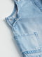 Світло-синій джинсовий сарафан | 6782453 | фото 2