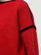 В'язаний червоний костюм-двійка: джемпер і пряма спідниця по коліно | 6782665 | фото 5
