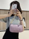 Фіолетова сумка-багет на золотому ланцюжку | 6783194 | фото 3