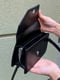 Чорна сумка крос-боді з кільцями на ремінці | 6783259 | фото 4