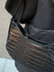 Чорна сумка-багет під рептилію | 6783311 | фото 7