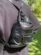 Чорна сумка-рюкзак на плече | 6783347 | фото 7