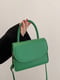 Зелена сумка крос-боді на тонкому ремінці | 6783354 | фото 2