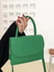 Зелена сумка крос-боді на тонкому ремінці | 6783354 | фото 7