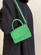 Зелена сумка крос-боді на тонкому ремінці | 6783354 | фото 9