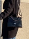 Чорна сумка крос-боді з ланцюжком | 6783397 | фото 5