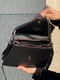 Чорна сумка крос-боді з ланцюжком | 6783397 | фото 4