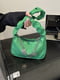 Зелена сумка-багет на короткій ручці | 6783442 | фото 5