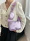 Фіолетова сумка крос-боді з гаманцем | 6783460 | фото 2