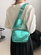 Зелена сумка крос-боді з гаманцем | 6783461 | фото 3