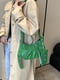 Зелена сумка крос-боді з декором | 6783511 | фото 4